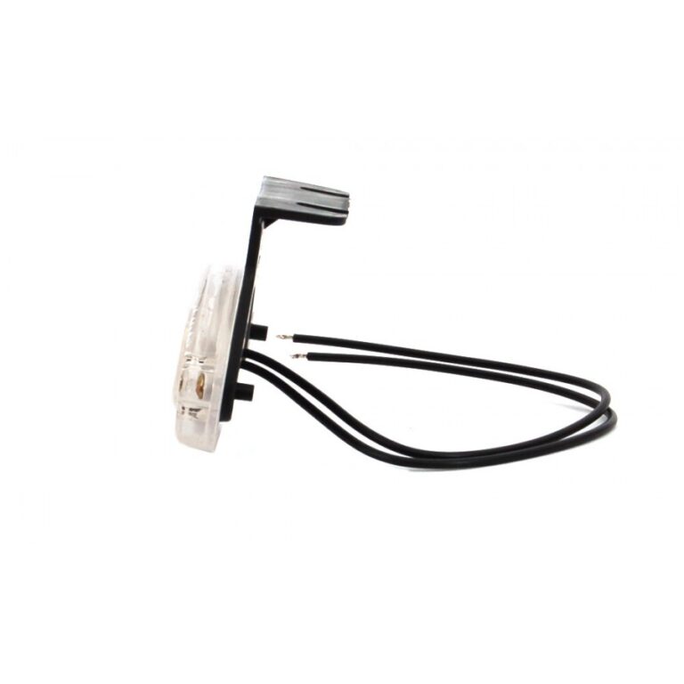 Trailer Parc - Gabarite Albe - Gabarit alb oval (BORO) cu cablu si LED L5186W