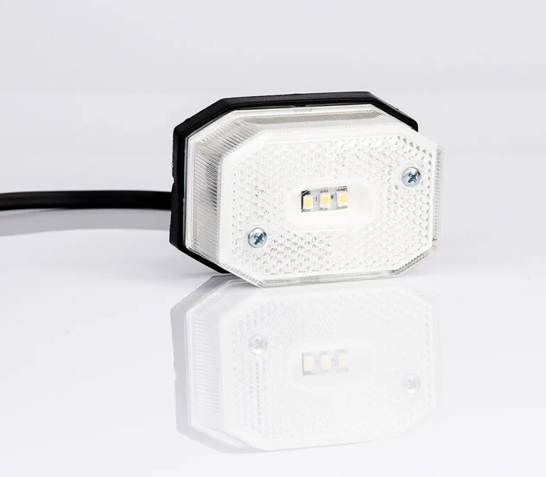 Trailer Parc - Gabarite Albe - Gabarit fata remorca FT-001 LED ASPÖCK Flexipoint, albă (cablu 1 m) 31-6309-087