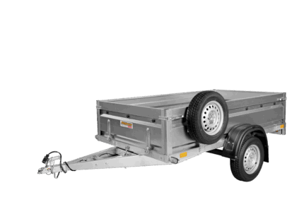 Trailer Parc - Remorcă cu bară de torsiune - GN136 Remorca pro Neptun N07-236 , 750 kg , 1 AXA , 2.36 M X 1.29 M