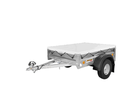 Trailer Parc - Remorcă cu bară de torsiune - GN136 Remorca pro Neptun N07-236 , 750 kg , 1 AXA , 2.36 M X 1.29 M