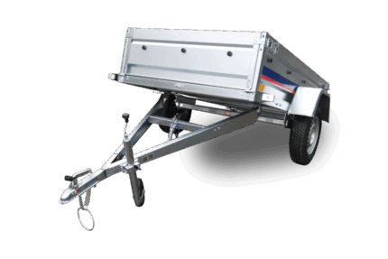 Trailer Parc - Remorcă cu bară de torsiune - BE7320U Remorca Niewiadow, 750 kg, 1 AXA, 2.05M X 1.22M