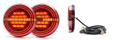 Trailer Parc - Lămpi, stopuri - Stop rotund stanga 1354 DD L 012