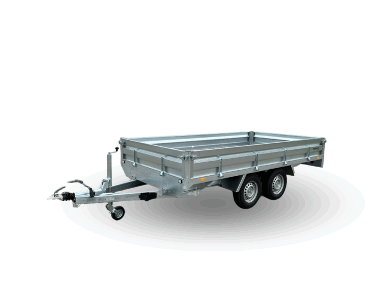 Trailer Parc - Intre 1600 kg - 2700 kg - Remorcă de marfă cu sistem de frânare ZASLAW HL370TH