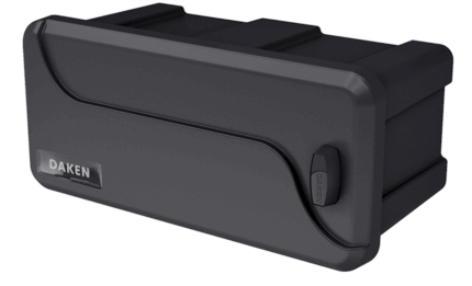 Trailer Parc - Lazi pentru scule - Lada pentru scule DAKEN Blackit 550 (550x250Hx294, o inchidere)