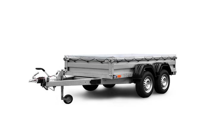 Trailer Parc - Intre 1600 kg - 2700 kg - Remorcă de marfă cu sistem de frânare ZASLAW 2x1300 kg 300TH