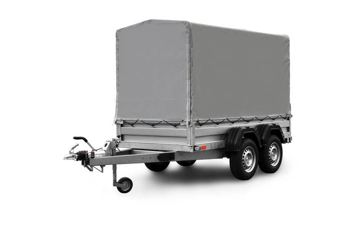 Trailer Parc - Intre 1600 kg - 2700 kg - Remorcă de marfă cu sistem de frânare ZASLAW 330TH 2x1300 kg