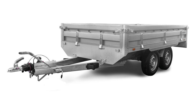 Trailer Parc - Intre 1600 kg - 2700 kg - Remorcă de marfă cu sistem de frânare ZASLAW HL300TH 2x1300 kg