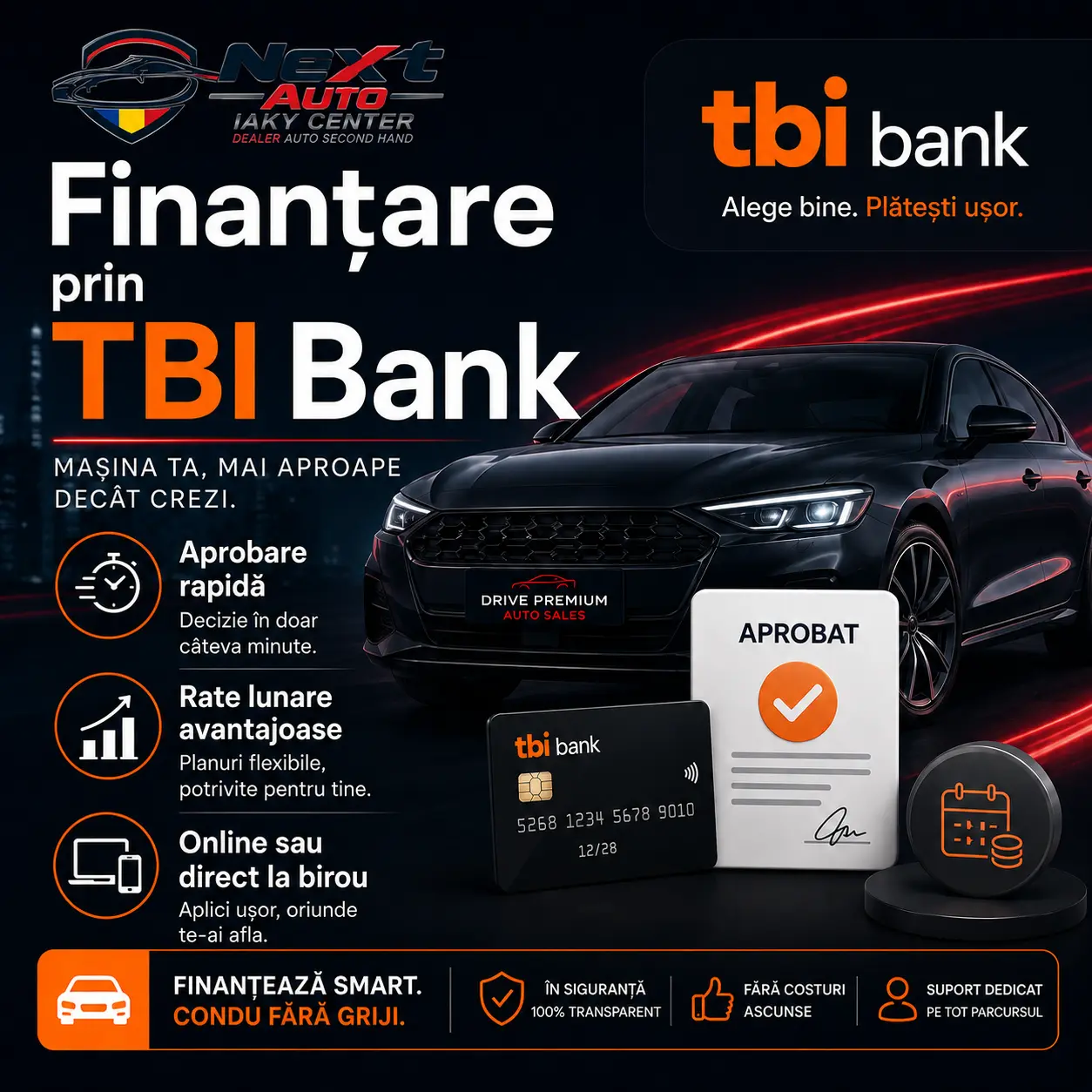 Finantare masini second hand Buzau